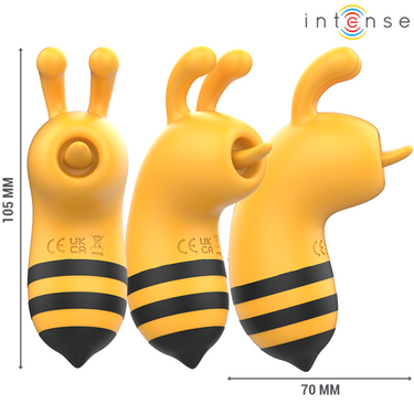 Stimolatore Clitorideo Ape Giallo - Vibrazioni Potenti e Silenziose